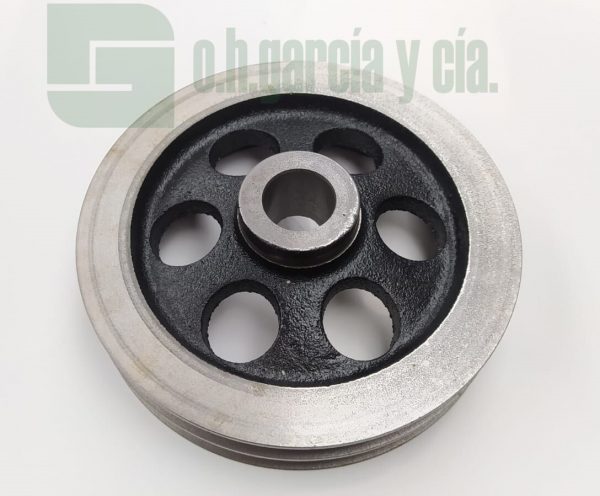 Polea plana para compresor - O.H. García y Cía.